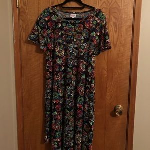 LulaRoe Carly dress Size L